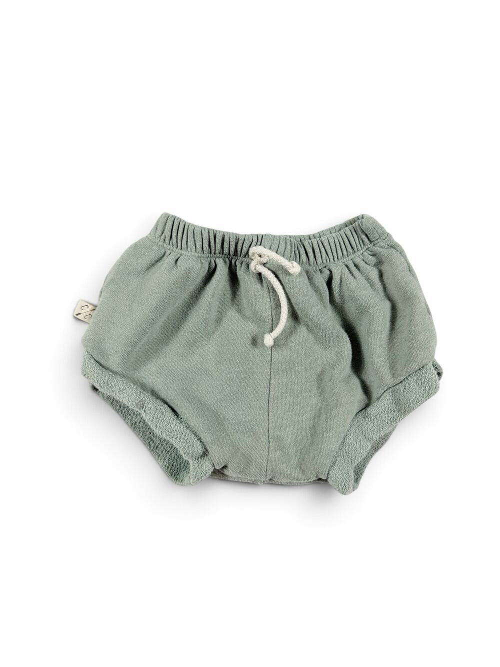 Childhoods Clothing Cotton Shorties shorts Sage Green Size 4